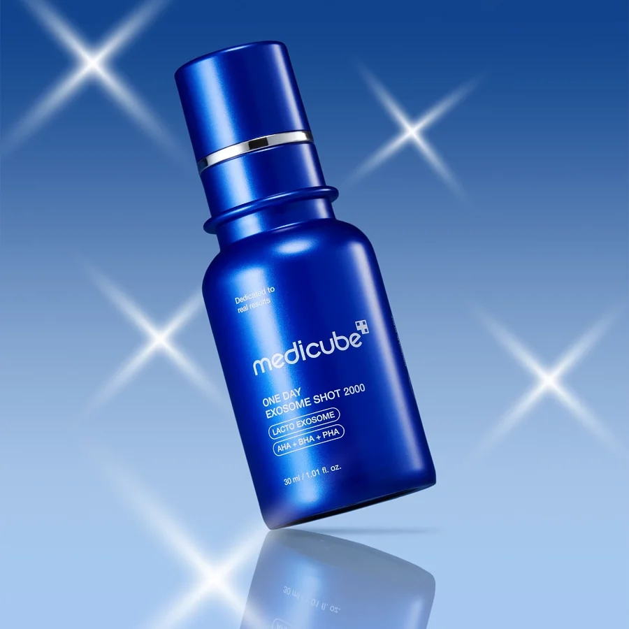Medicube Сыворотка-бустер с экзосомами и спикулами для сужения пор One-Day Exosome Shot Pore Ampoule 2000 30 мл