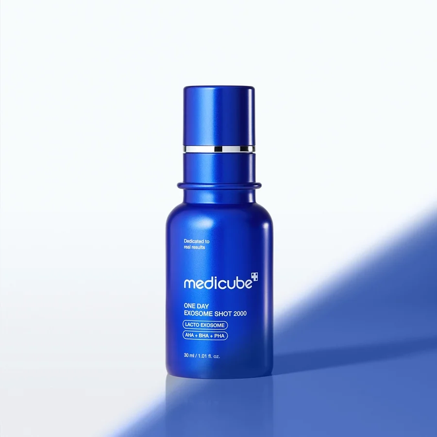 Medicube Сыворотка-бустер с экзосомами и спикулами для сужения пор One-Day Exosome Shot Pore Ampoule 2000 30 мл