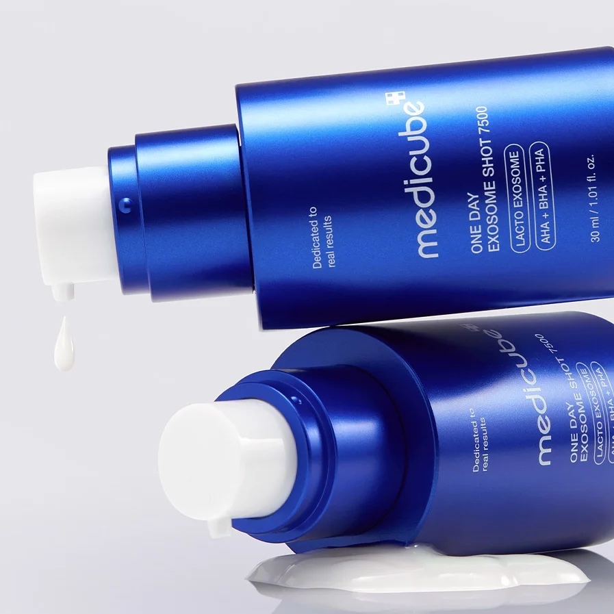 Medicube Сыворотка-бустер с экзосомами и спикулами для сужения пор One-Day Exosome Shot Pore Ampoule 7500 30 мл