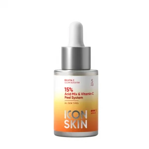 ICON SKIN 15% пилинг с витамином С / 15% Acid Mix & Vitamin C Peel system, 30 мл