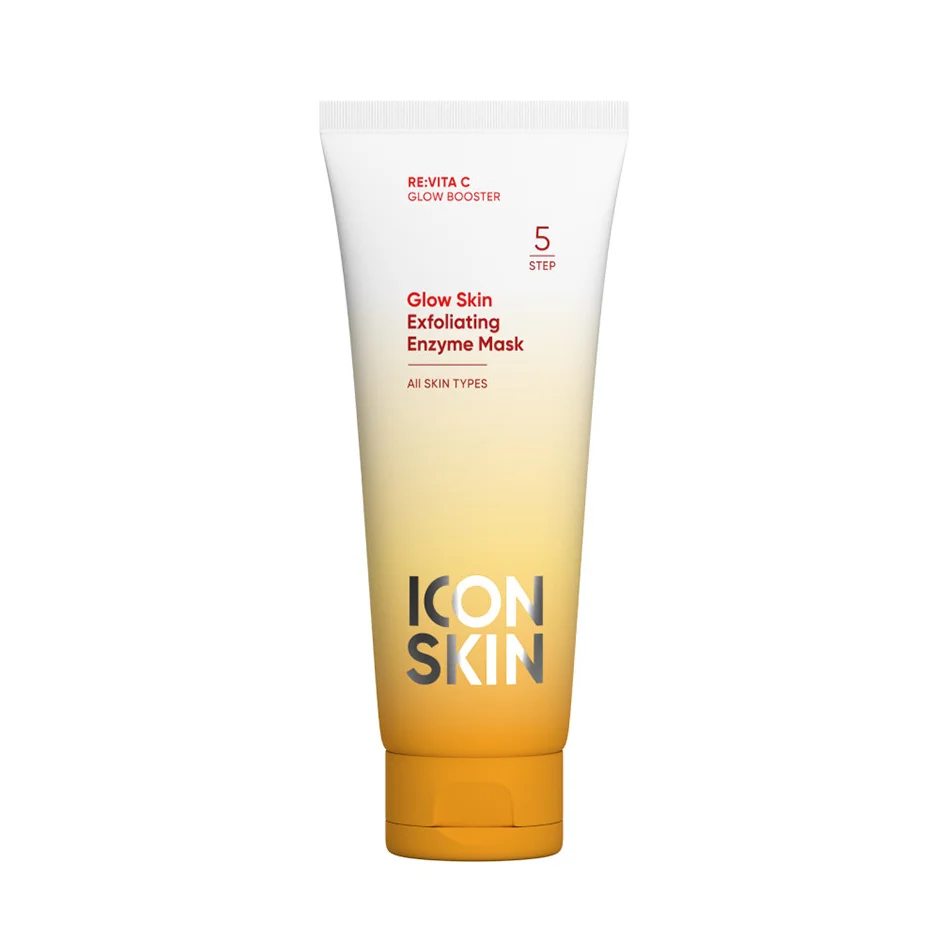 ICON SKIN Энзимная очищающая маска-гоммаж GLOW SKIN / GLOW SKIN Exfoliating Enzyme Mask, Туба 75 мл
