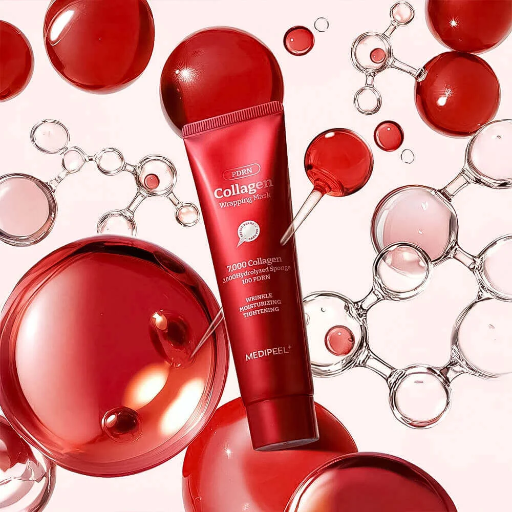MEDI-PEEL Collagen Glow Wrapping Mask (100мл) Маска‑пленка с PDRN и спикулой