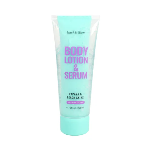 Spark'&Glow Лосьон для тела с ароматом папайи и персика - Body lotion papaya&peach skins, 200мл