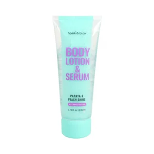 Spark'&Glow Лосьон для тела с ароматом папайи и персика - Body lotion papaya&peach skins, 200мл