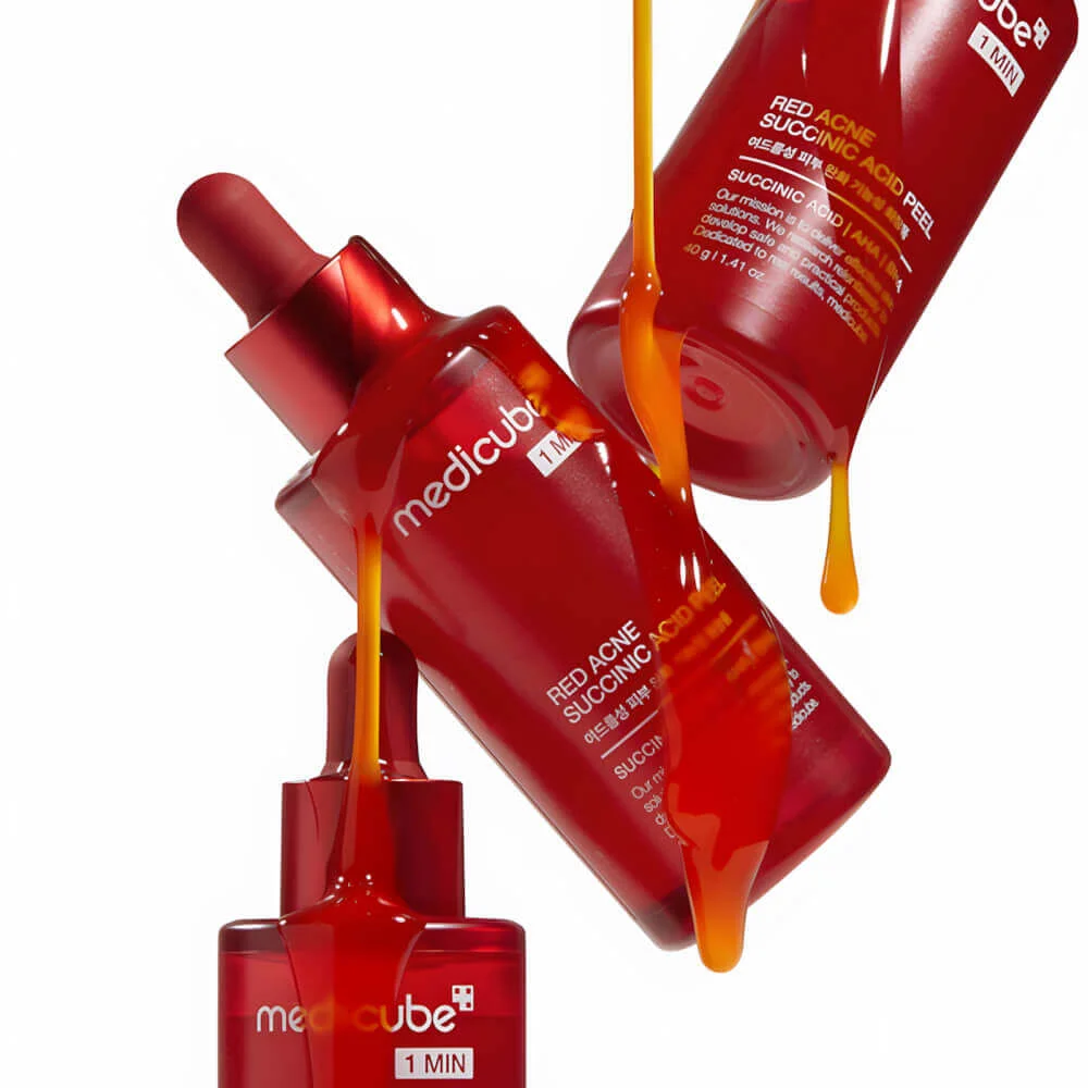 Medicube Сыворотка-пилинг с янтарной кислотой Red Acne Succinic Acid Peel 40г