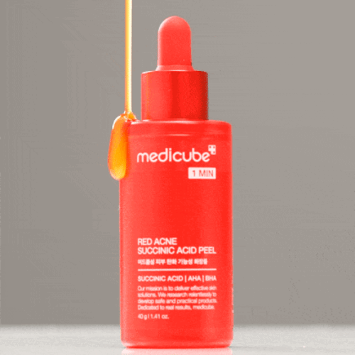 Medicube Сыворотка-пилинг с янтарной кислотой Red Acne Succinic Acid Peel 40г