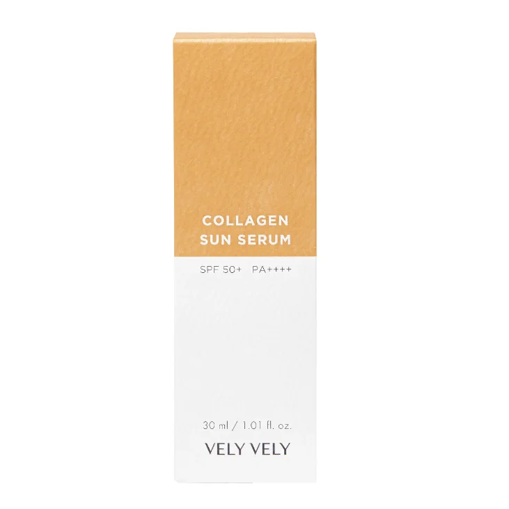 Vely Vely Коллагеновая солнцезащитная сыворотка Collagen Sun Serum SPF 50+ PA++++ 30 мл