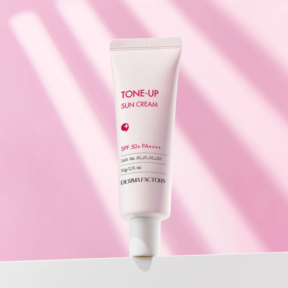 Derma Factory Крем тонизирующий солнцезащитный - Inorganic tone-up sun cream SPF50+ PA++++, 50мл