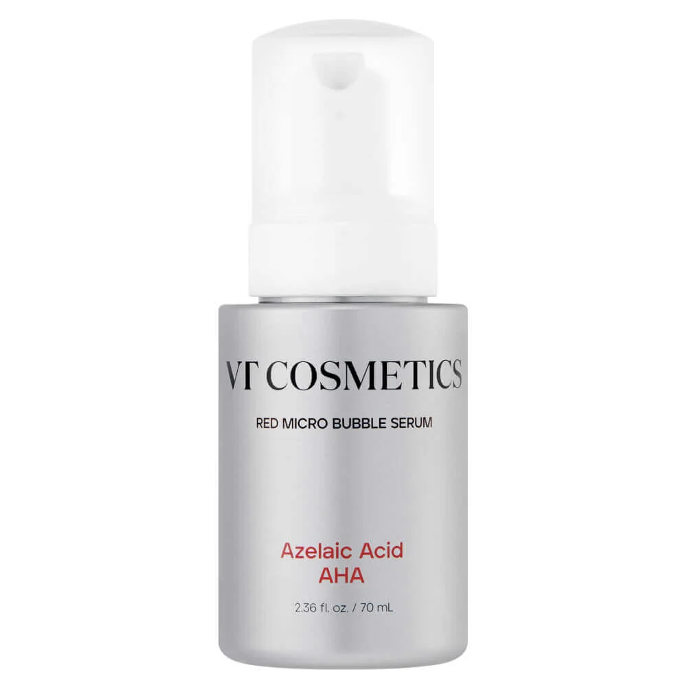 VT Cosmetics Пузырьковая сыворотка с азелаиновой кислотой Az AHA Red Micro Bubble Serum 70мл