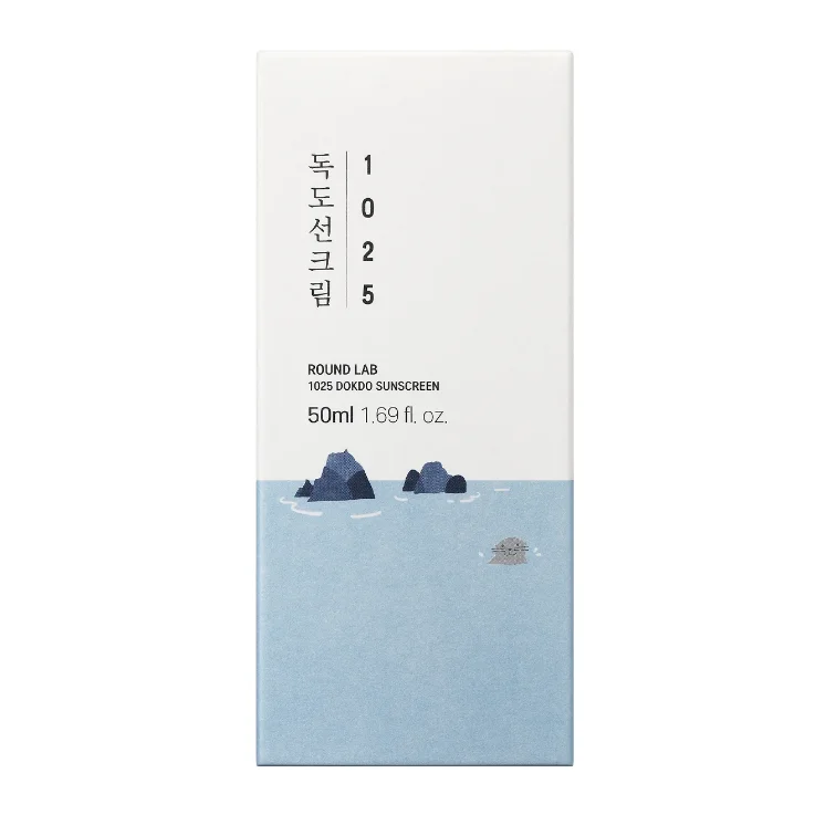 ROUND LAB Солнцезащитный крем для проблемной кожи с морской водой 1025 Dokdo Sunscreen 50 мл