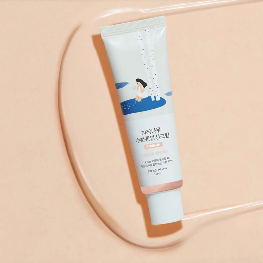 ROUND LAB Тонирующий солнцезащитный крем Birch Juice Moisturizing Tone Up Sunscreen 50ml
