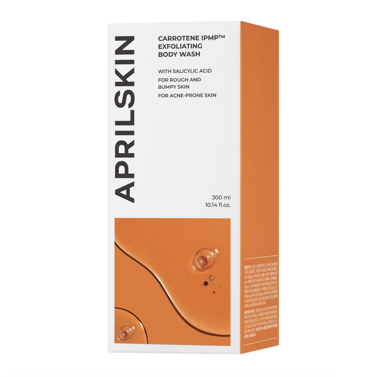 APRILSKIN Гель для душа для проблемной кожи Carrotene IPMP™ Exfoliating Body Wash 300мл