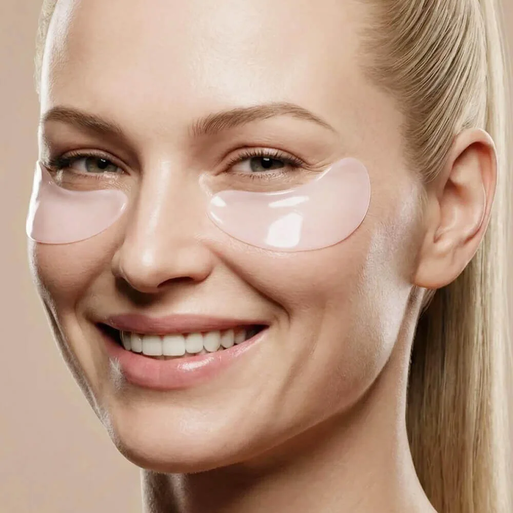 AROCELL Коллагеновые патчи для глаз с ПДРН, бакучиолом и пептидами Super Collagen Gel Patch 60 шт