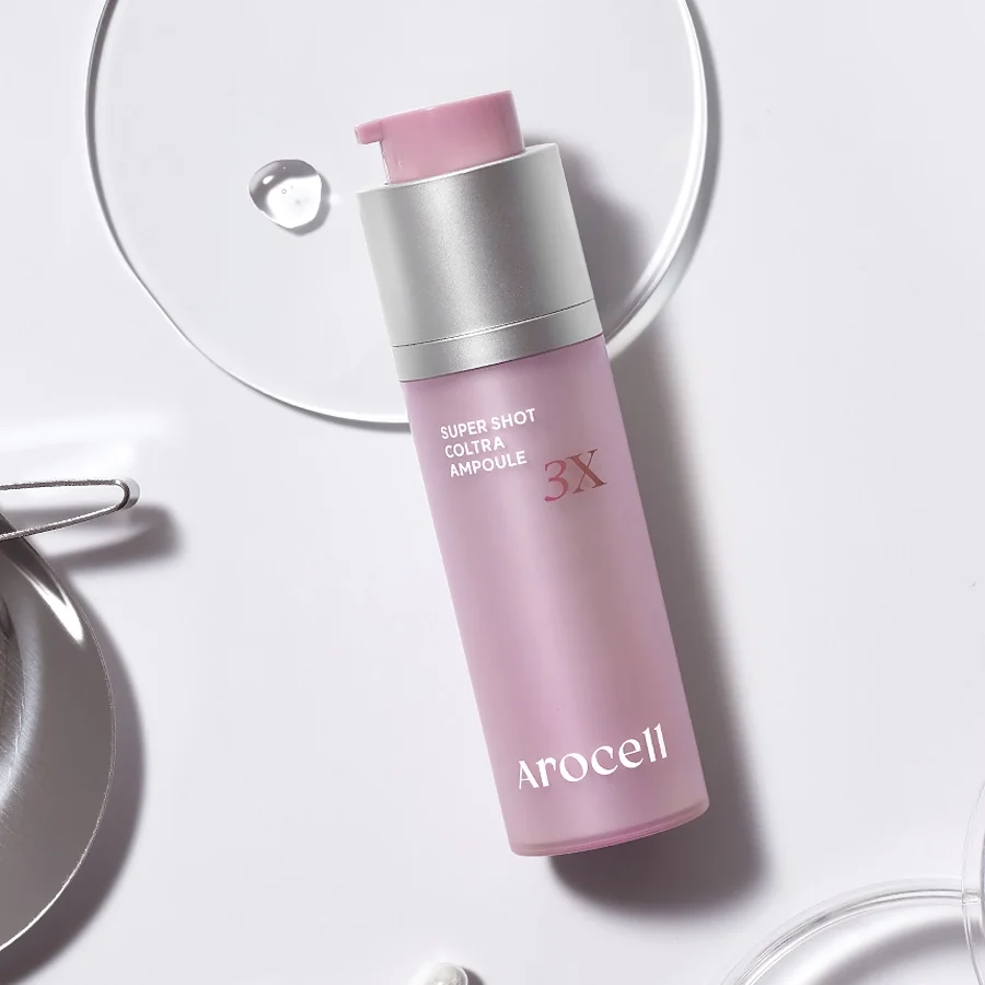 AROCELL Пептидная ампула со спикулами 3Х коллагеном и экзосомами Super Shot Coltra Ampoule 30мл
