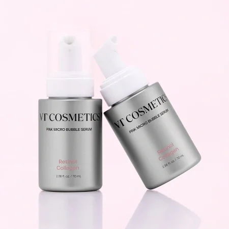 VT Cosmetics Пузырьковая сыворотка с ретинолом Retinol Collagen Pink Micro Bubble Serum 70мл