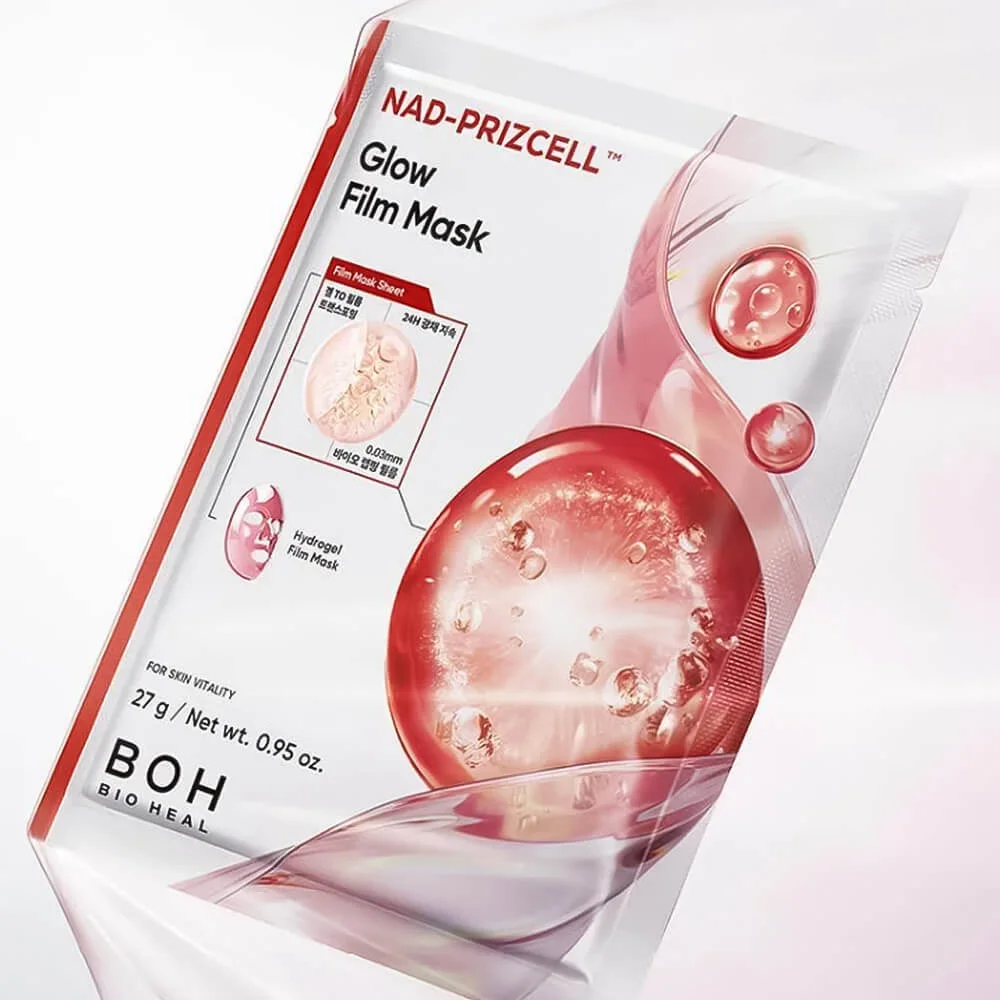 BIOHEAL BOH NAD Prizcell Glow Film Mask (27г) Омолаживающая маска