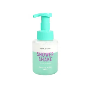 Spark'&Glow Гель-шейк для душа с ароматом папайи и персика - Shower shake papaya&peach skins, 300мл