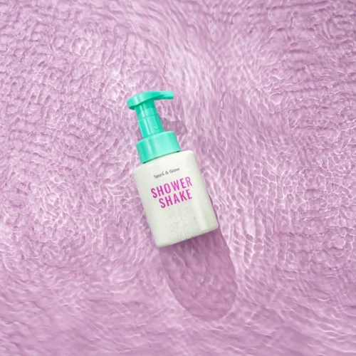 Spark'&Glow Гель-шейк для душа с ароматом папайи и персика - Shower shake papaya&peach skins, 300мл