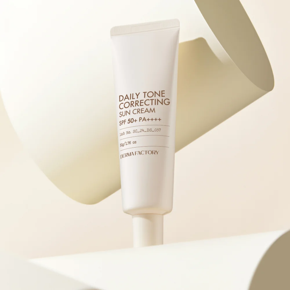 Derma Factory Крем солнцезащитный тонирующий - Daily Tone Correcting Sun Cream SPF 50+ PA++++, 50мл