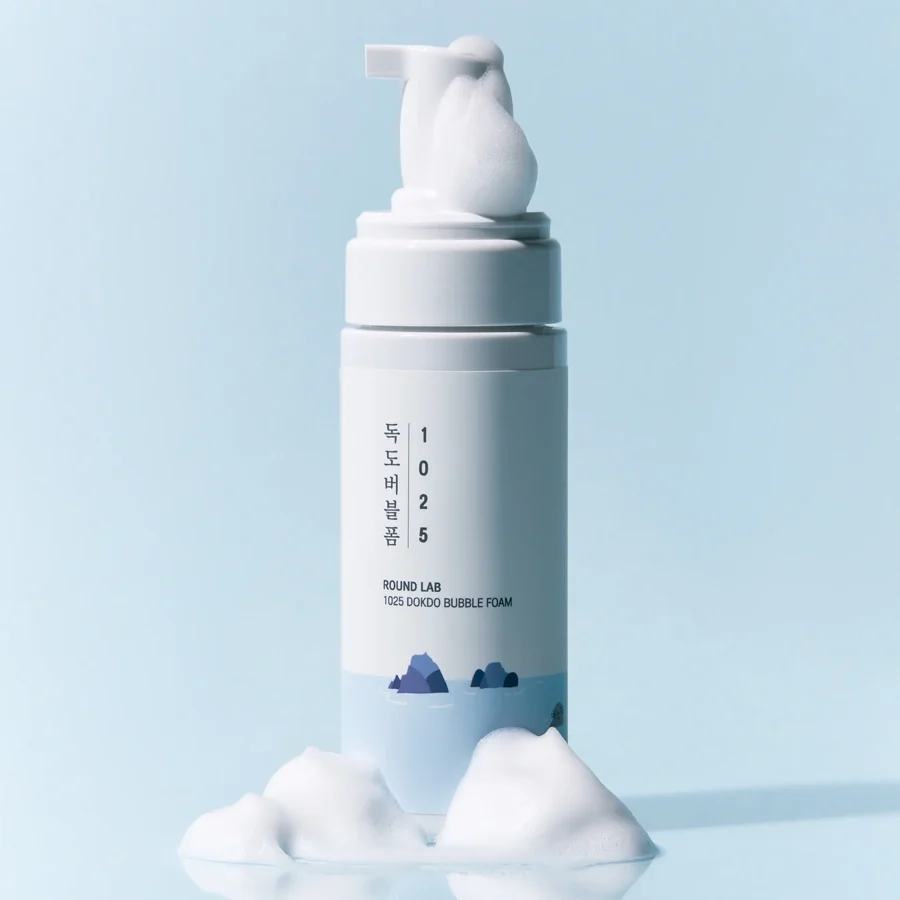 ROUND LAB Мусс для умывания с морской водой 1025 Dokdo Bubble Foam 150 мл