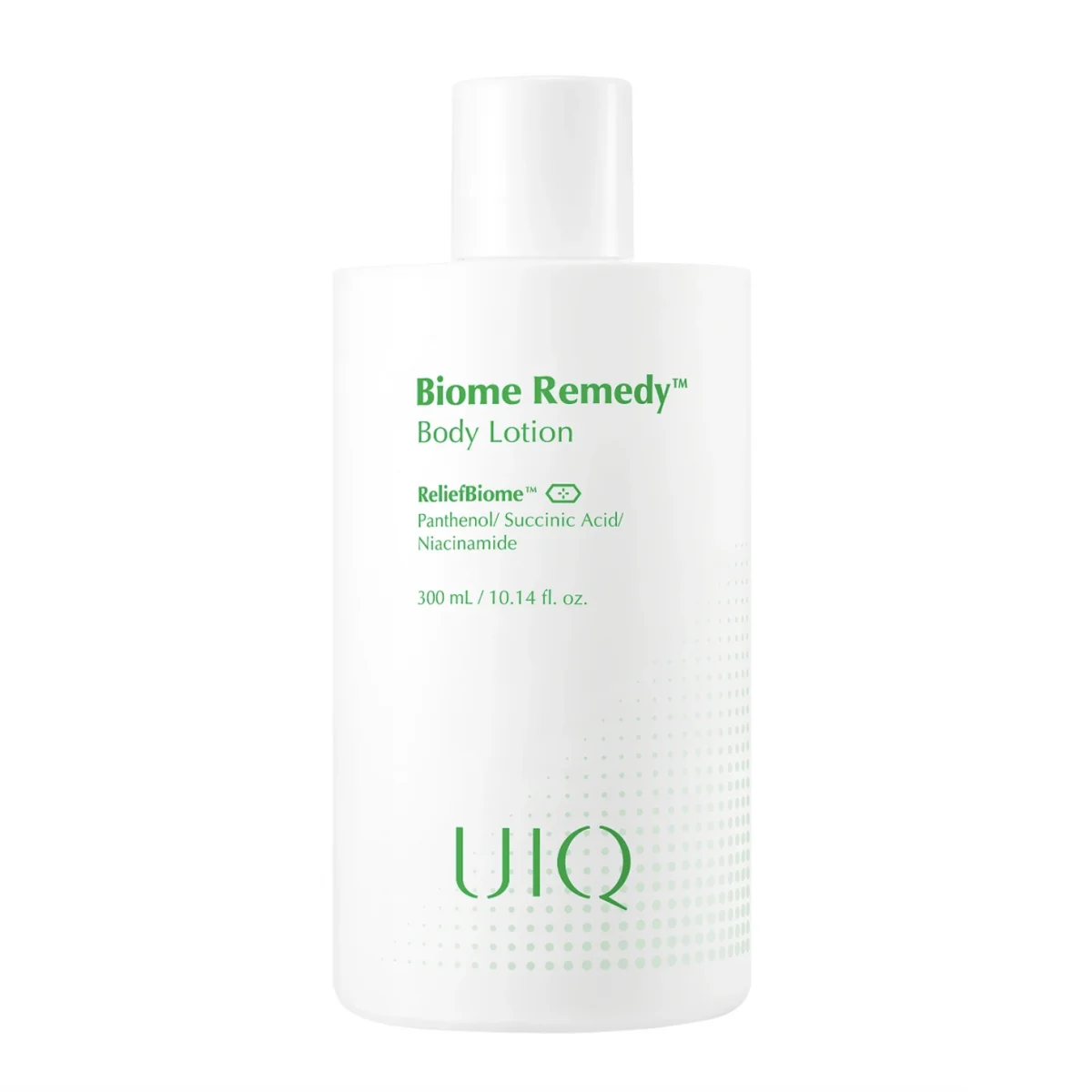 UIQ Легкий успокаивающий лосьон для тела с постбиотиками и пантенолом Biome Remedy Body Lotion 300мл