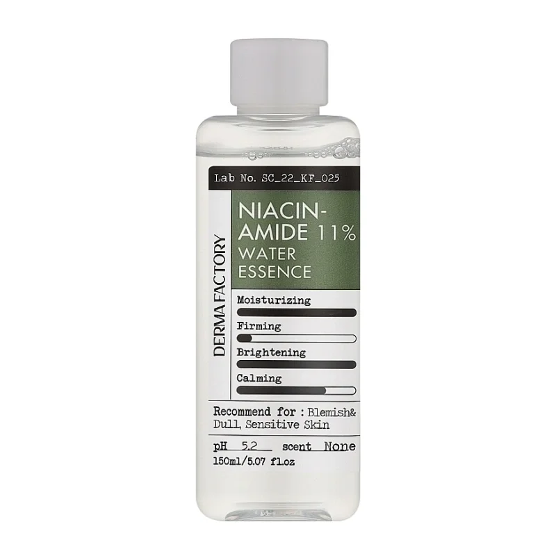 Derma Factory Тонер-эссенция с ниацинамидом - Niacinamide 11% water essence, 150мл