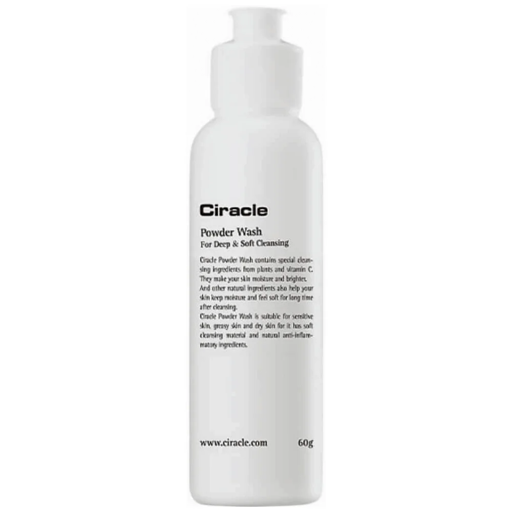 CIRACLE Cleansing  Пудра энзимная для глубокого очищения кожи Ciracle Powder Wash For Deep & Sof Cleansing 60гр