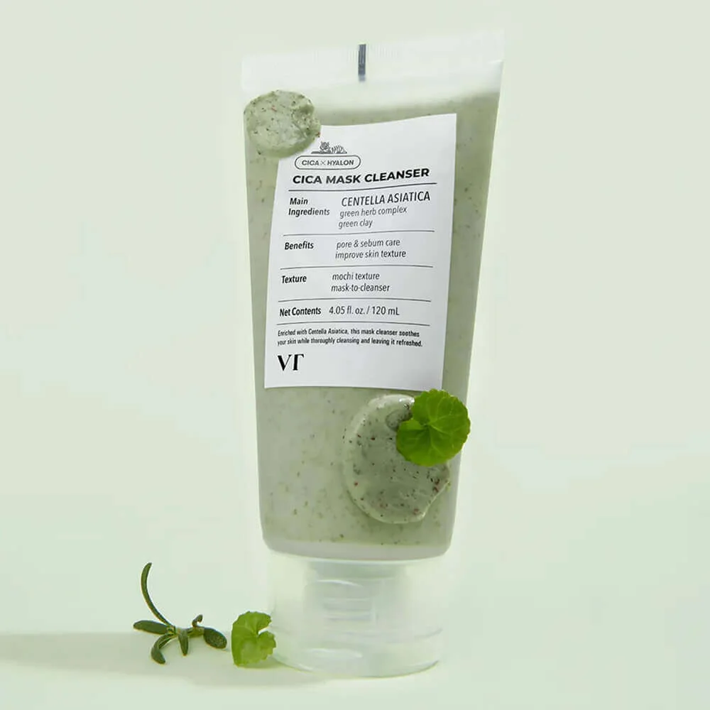 VT Cosmetics CICA Маска для лица CICA MASK CLEANSER 120ml