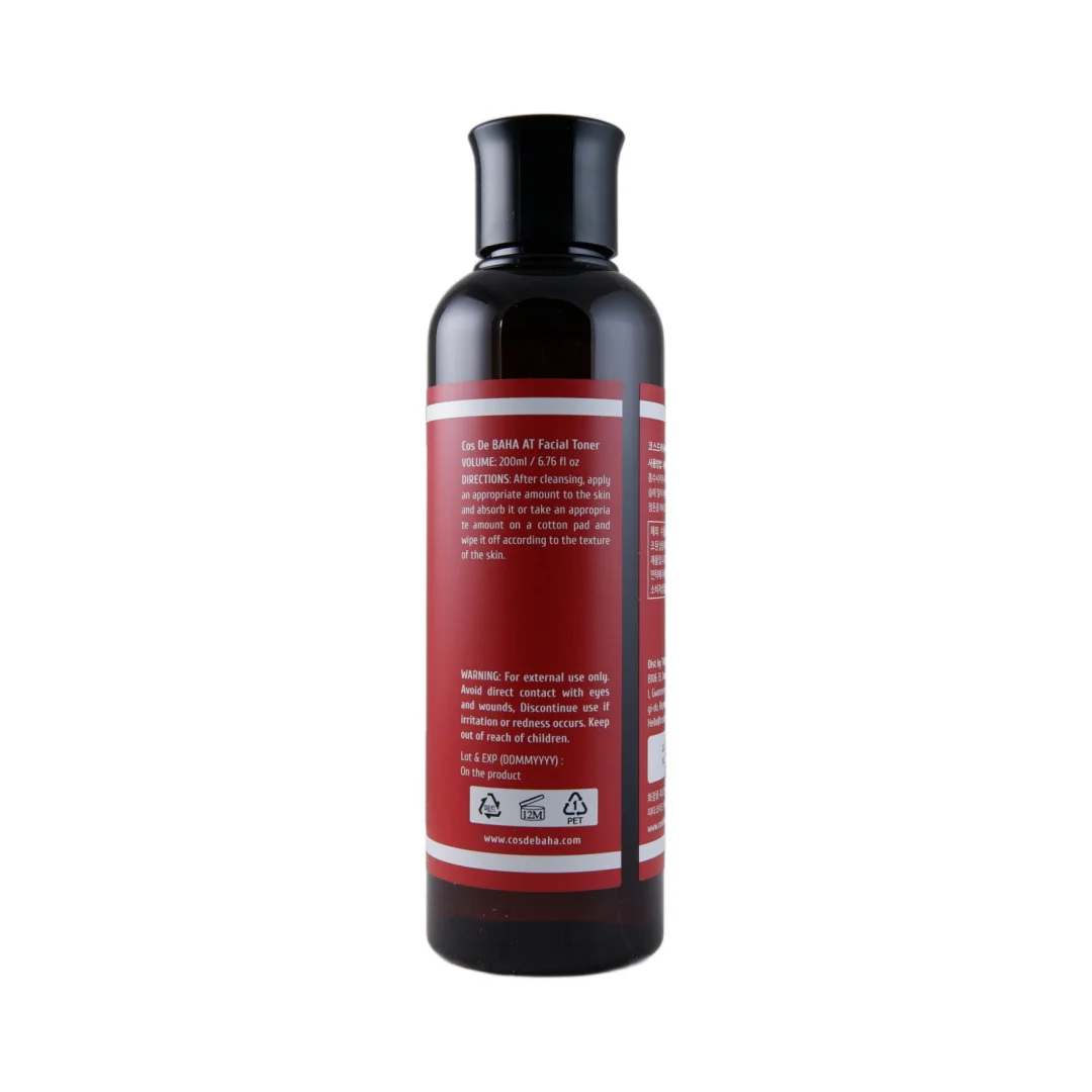 Cos De BAHA Тонер для лица с азелаиновой кислотой AT Facial Toner (AT), 200мл